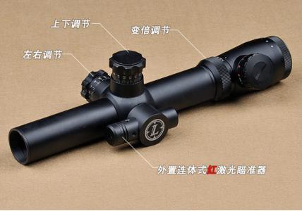 LEUPOLD 3.5-10X25激光一体式瞄准镜
