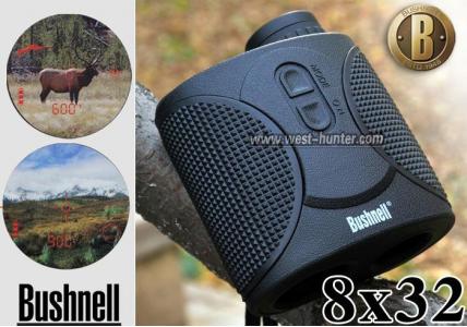 博士能Bushnell8x32手持式测距仪/激光测距仪/测距望远镜